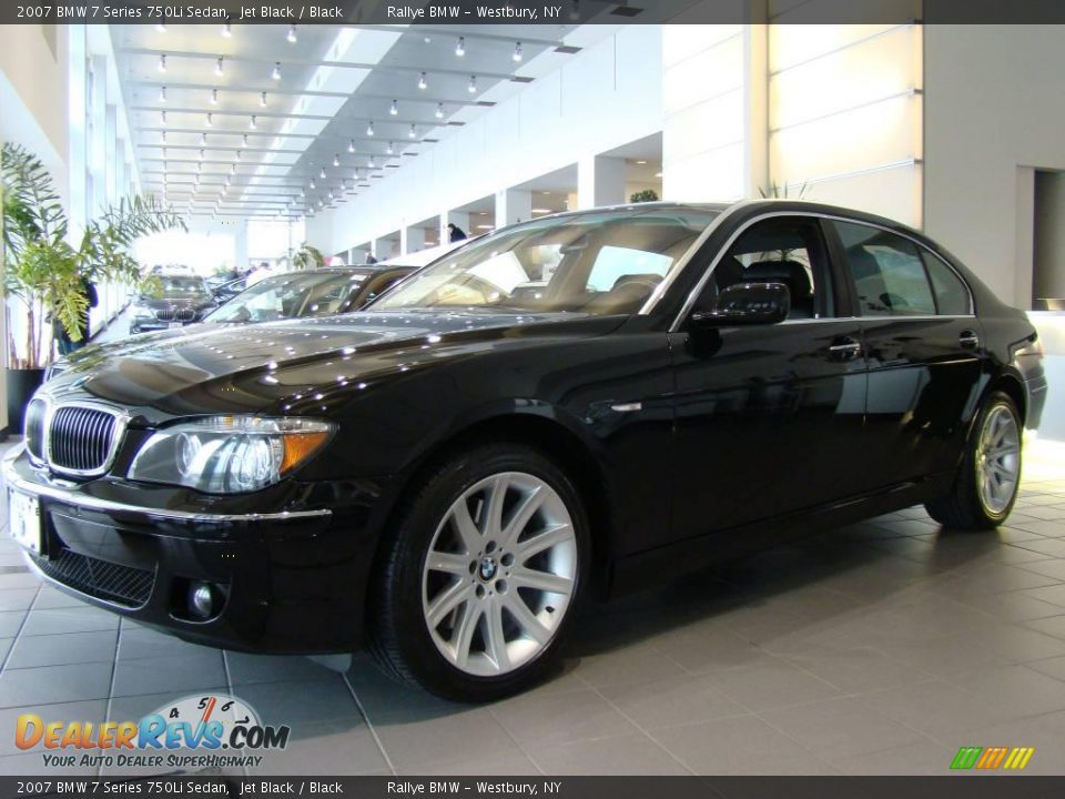 2007 BMW 7 Series 750Li Sedan Jet Black / Black Photo #1