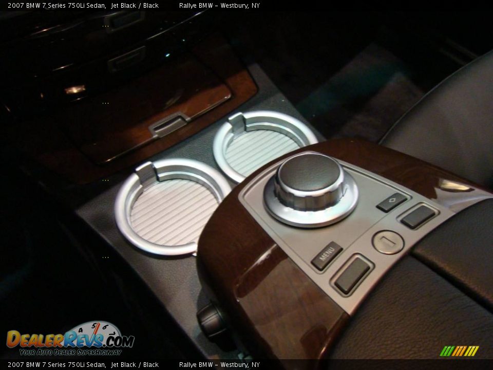 2007 BMW 7 Series 750Li Sedan Jet Black / Black Photo #12