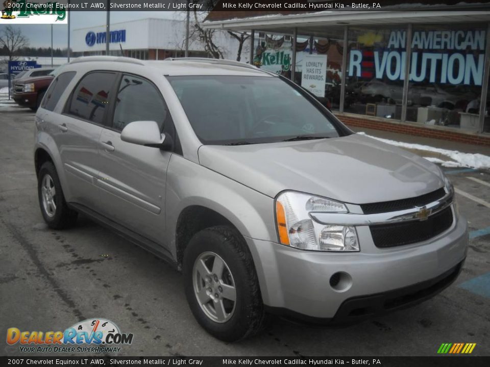 2007 Chevrolet Equinox LT AWD Silverstone Metallic / Light Gray Photo #1