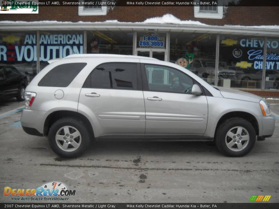 2007 Chevrolet Equinox LT AWD Silverstone Metallic / Light Gray Photo #2
