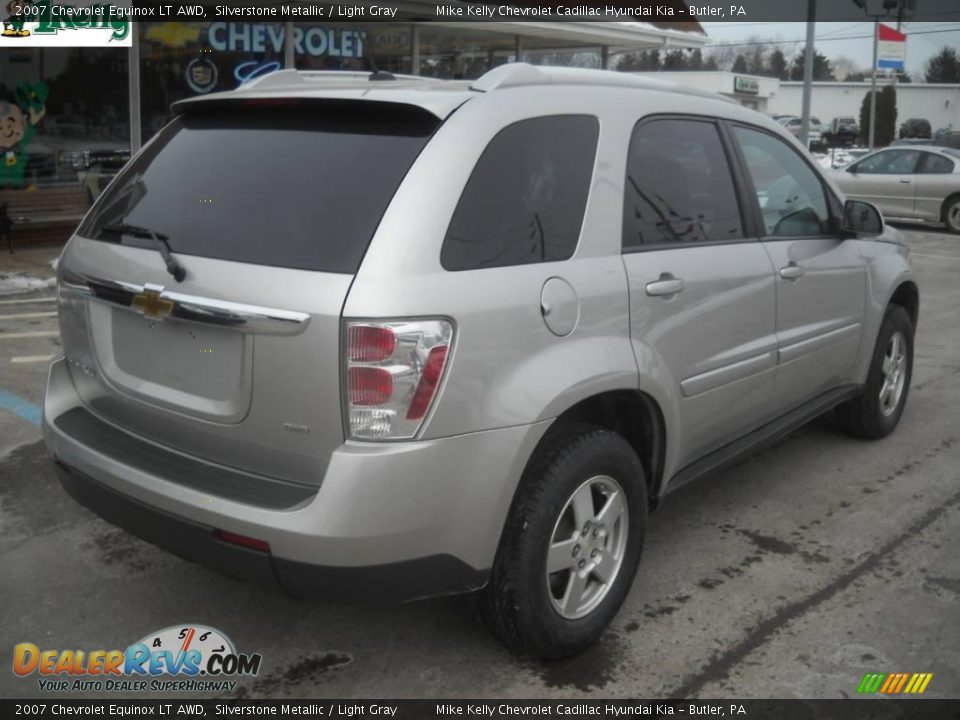 2007 Chevrolet Equinox LT AWD Silverstone Metallic / Light Gray Photo #3