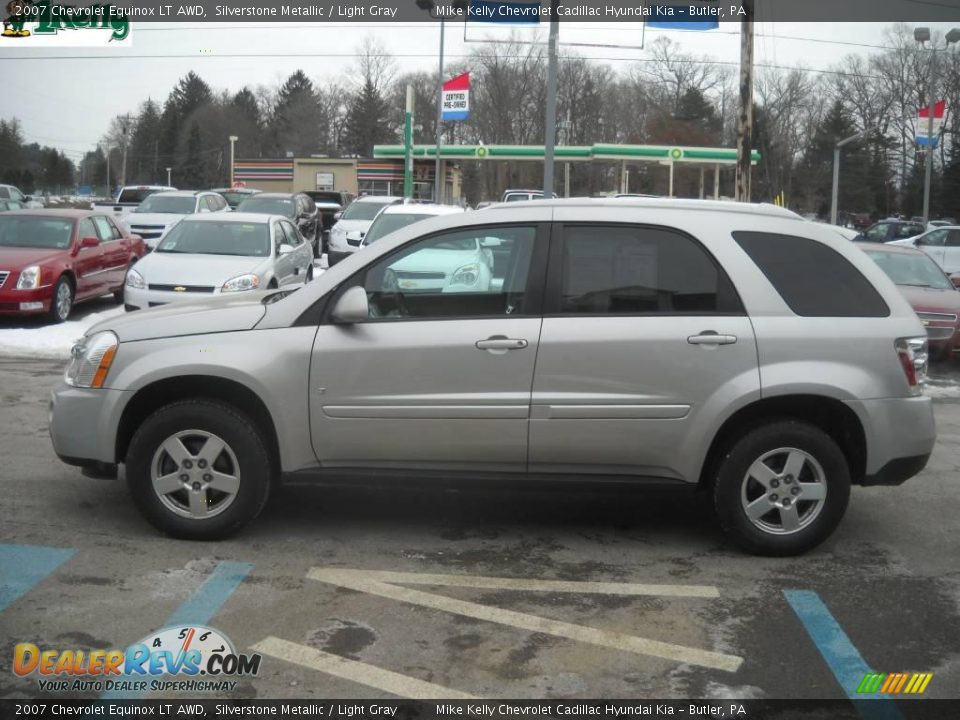 2007 Chevrolet Equinox LT AWD Silverstone Metallic / Light Gray Photo #6