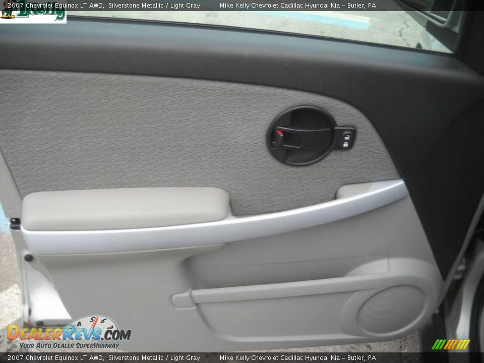 2007 Chevrolet Equinox LT AWD Silverstone Metallic / Light Gray Photo #7