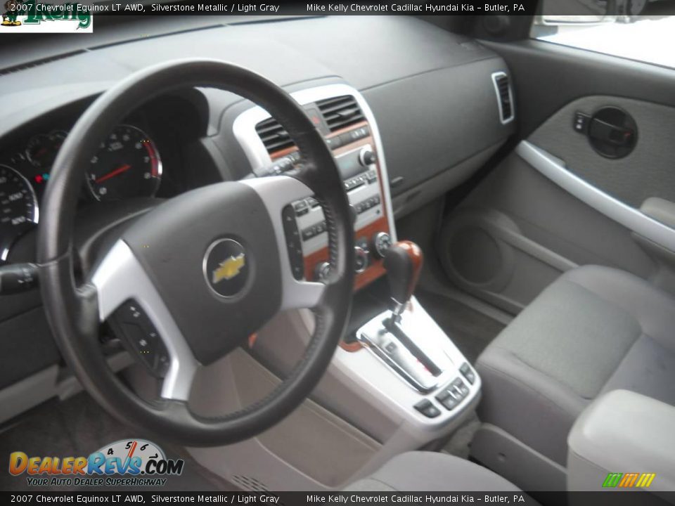 2007 Chevrolet Equinox LT AWD Silverstone Metallic / Light Gray Photo #8