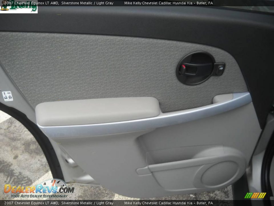 2007 Chevrolet Equinox LT AWD Silverstone Metallic / Light Gray Photo #11