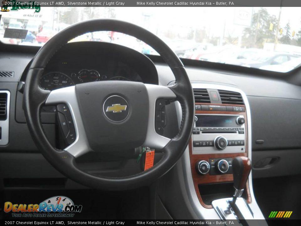2007 Chevrolet Equinox LT AWD Silverstone Metallic / Light Gray Photo #12