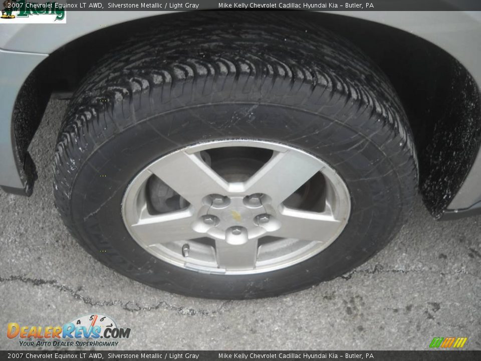 2007 Chevrolet Equinox LT AWD Silverstone Metallic / Light Gray Photo #14
