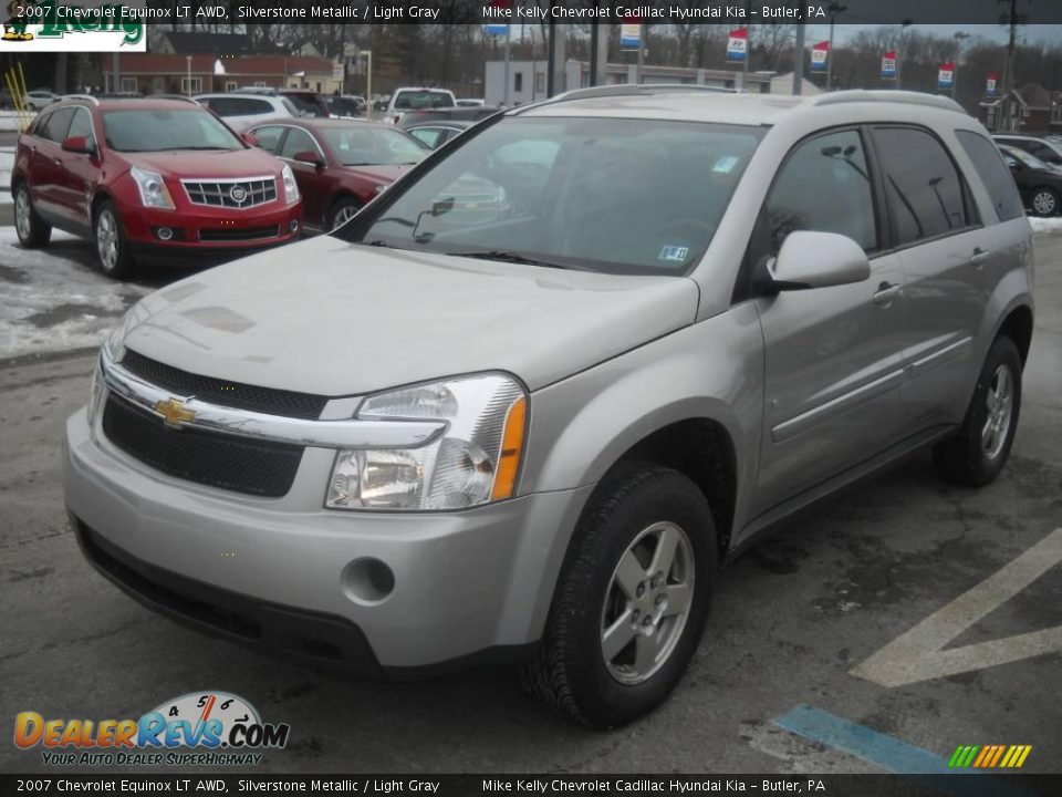 2007 Chevrolet Equinox LT AWD Silverstone Metallic / Light Gray Photo #15