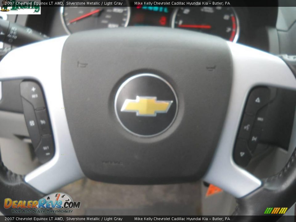 2007 Chevrolet Equinox LT AWD Silverstone Metallic / Light Gray Photo #19
