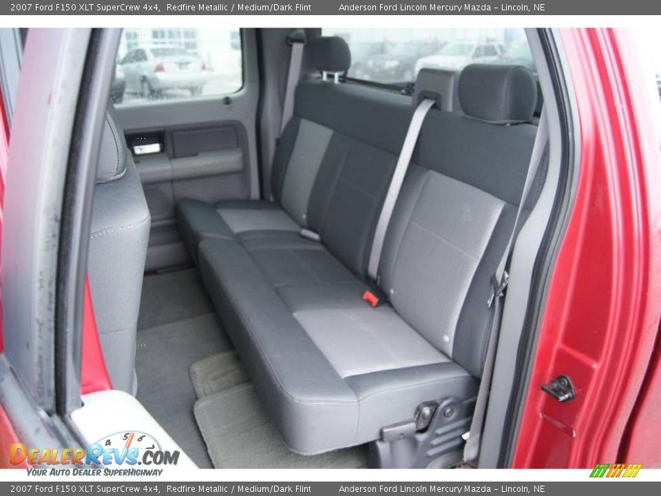 2007 Ford F150 XLT SuperCrew 4x4 Redfire Metallic / Medium/Dark Flint Photo #18