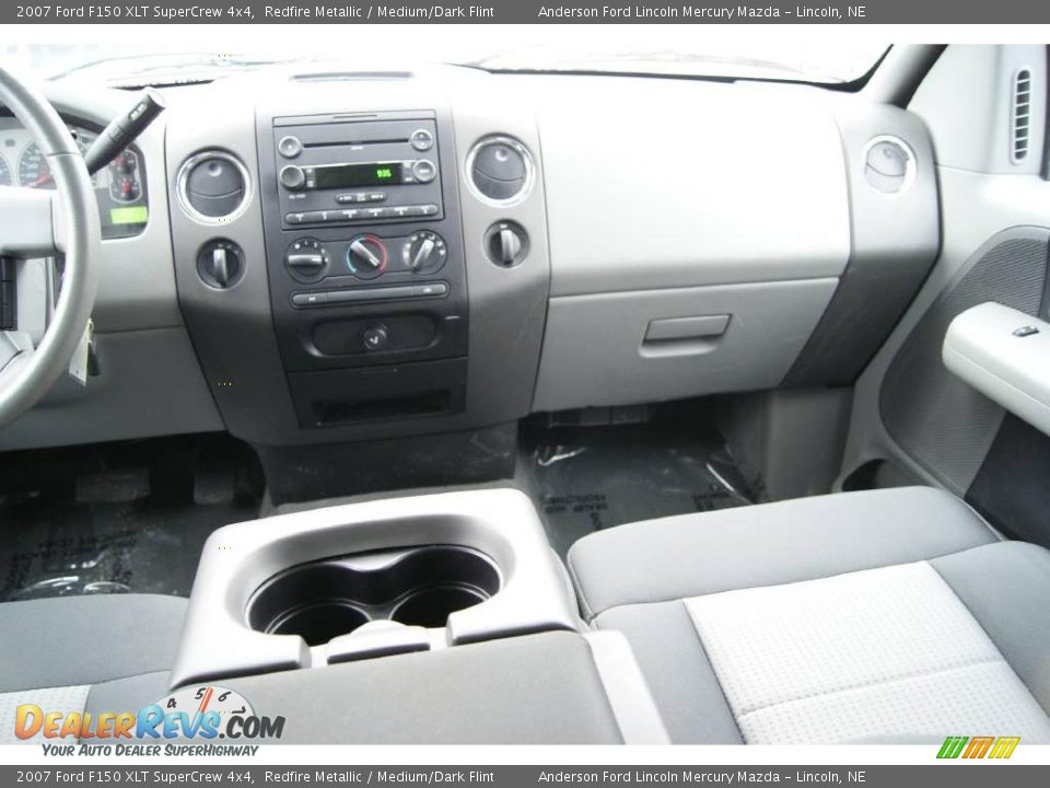 2007 Ford F150 XLT SuperCrew 4x4 Redfire Metallic / Medium/Dark Flint Photo #21