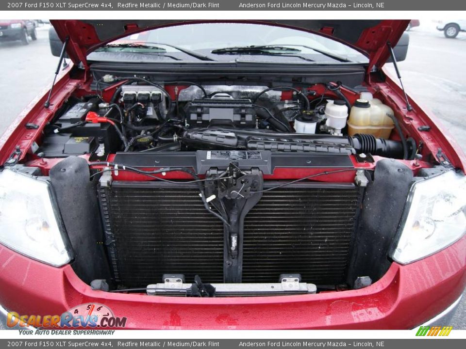2007 Ford F150 XLT SuperCrew 4x4 Redfire Metallic / Medium/Dark Flint Photo #27