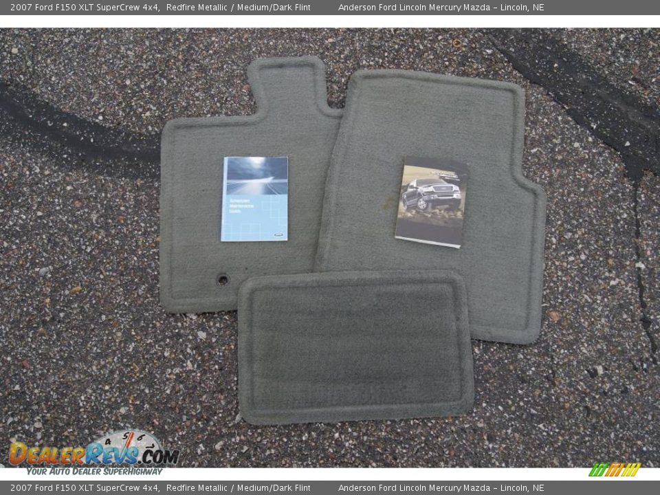 2007 Ford F150 XLT SuperCrew 4x4 Redfire Metallic / Medium/Dark Flint Photo #28