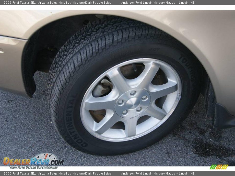2006 Ford Taurus SEL Arizona Beige Metallic / Medium/Dark Pebble Beige Photo #6