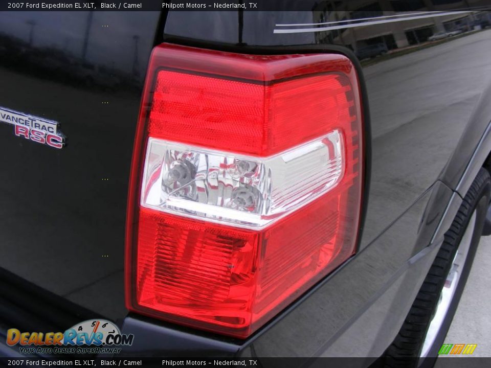 2007 Ford Expedition EL XLT Black / Camel Photo #20
