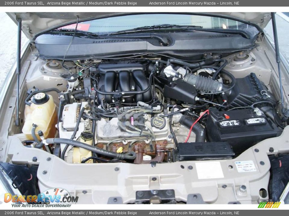 2006 Ford Taurus SEL Arizona Beige Metallic / Medium/Dark Pebble Beige Photo #27