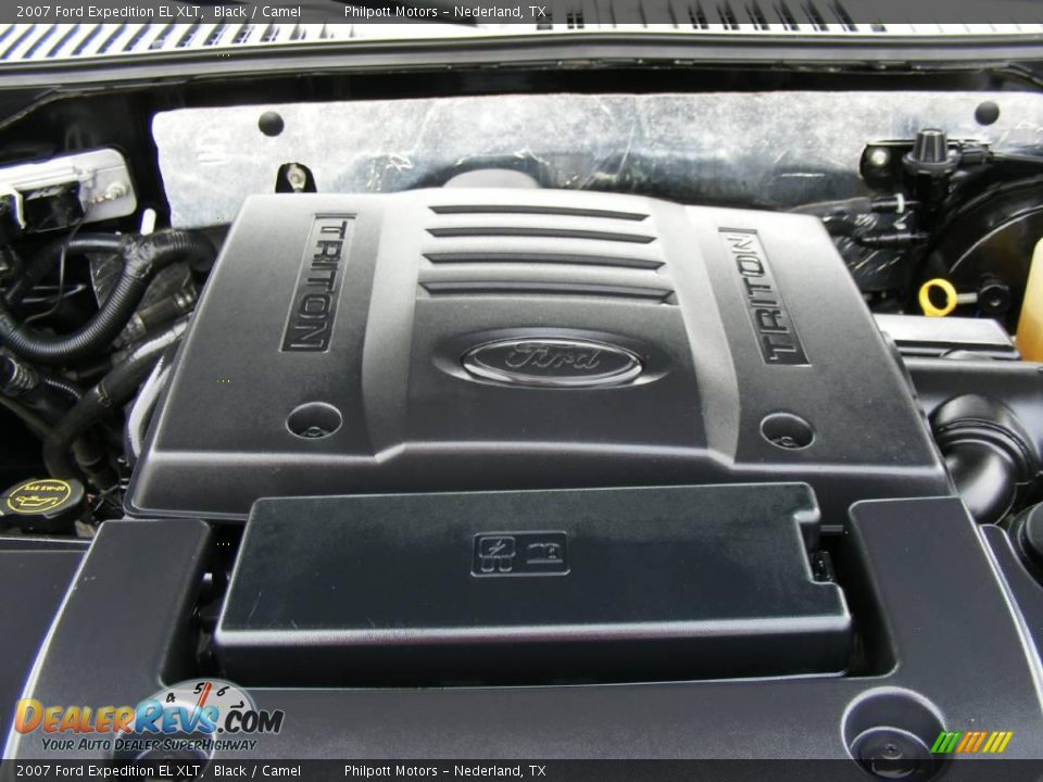 2007 Ford Expedition EL XLT Black / Camel Photo #24