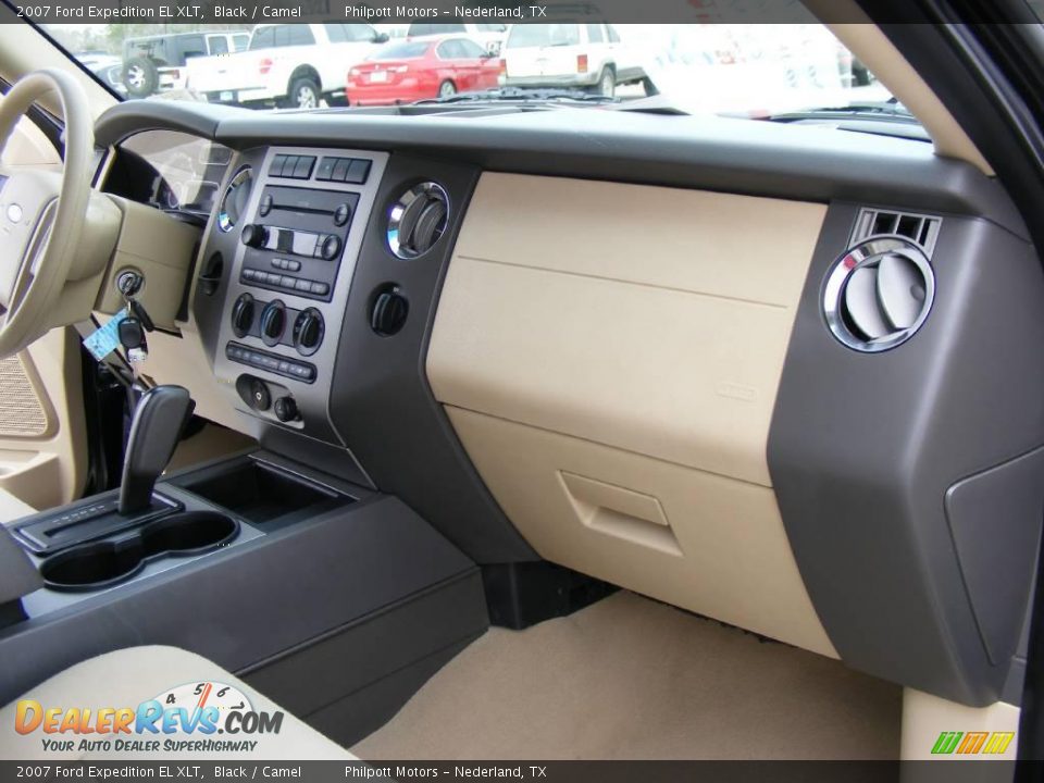 2007 Ford Expedition EL XLT Black / Camel Photo #26