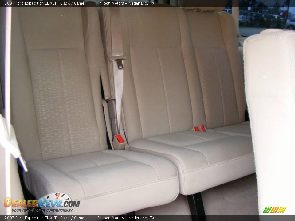 2007 Ford Expedition EL XLT Black / Camel Photo #30