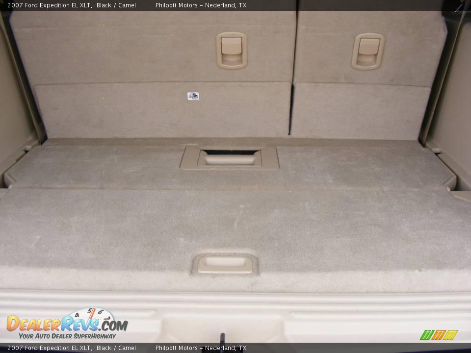2007 Ford Expedition EL XLT Black / Camel Photo #31