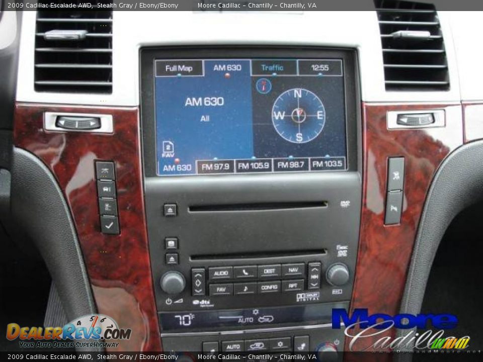 2009 Cadillac Escalade AWD Stealth Gray / Ebony/Ebony Photo #1