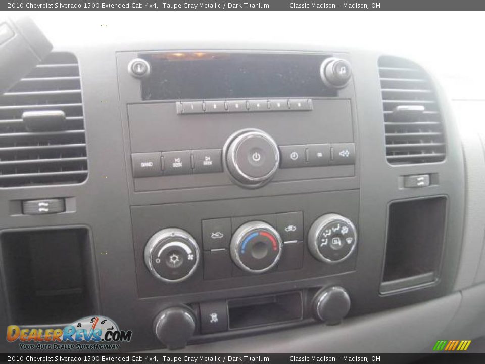 2010 Chevrolet Silverado 1500 Extended Cab 4x4 Taupe Gray Metallic / Dark Titanium Photo #6