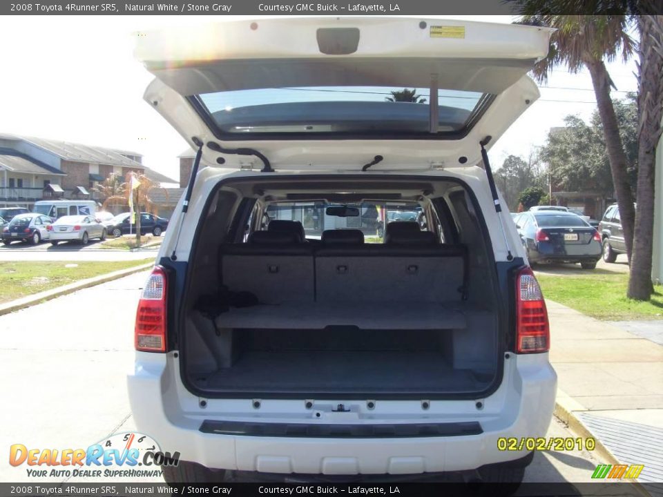2008 Toyota 4Runner SR5 Natural White / Stone Gray Photo #3