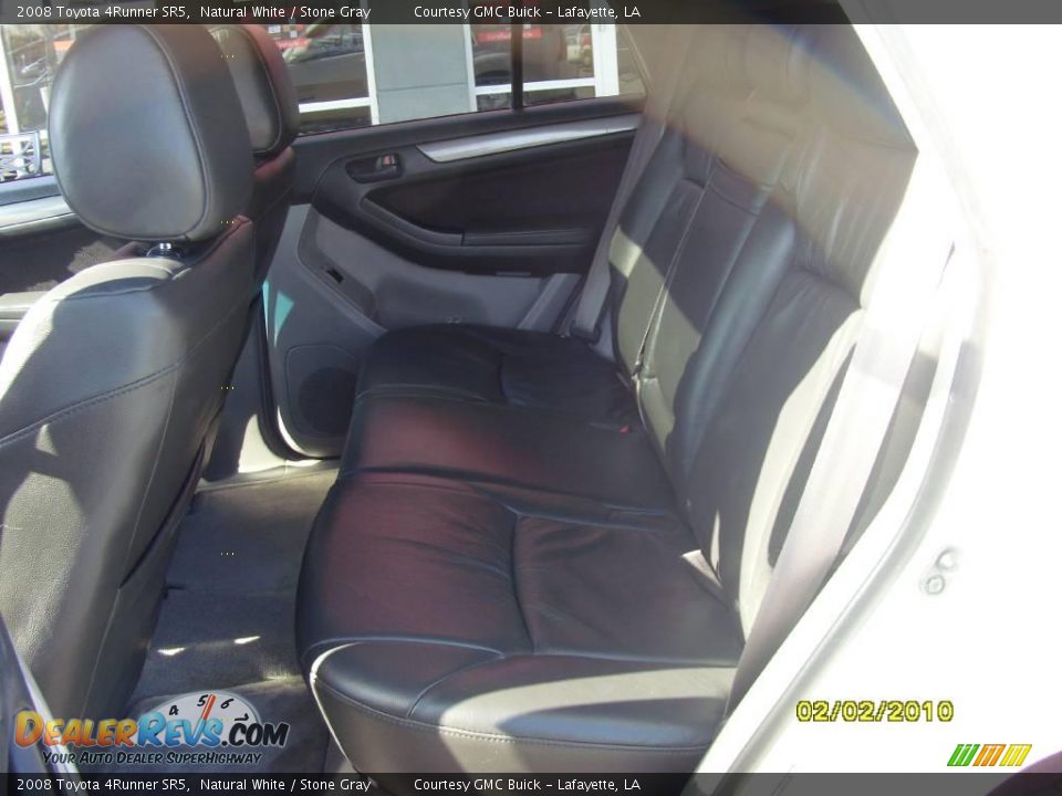 2008 Toyota 4Runner SR5 Natural White / Stone Gray Photo #12