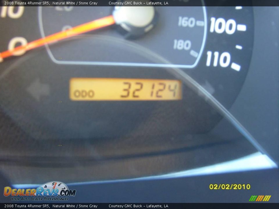 2008 Toyota 4Runner SR5 Natural White / Stone Gray Photo #14