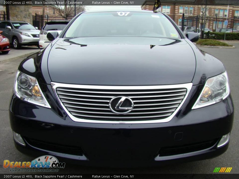 2007 Lexus LS 460 Black Sapphire Pearl / Cashmere Photo #2