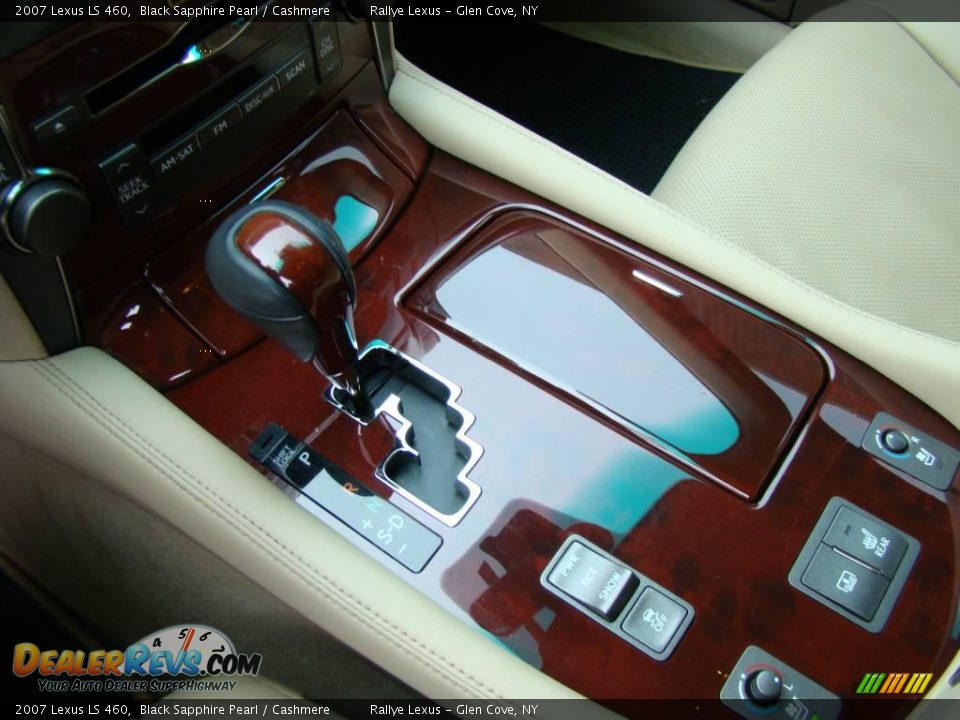 2007 Lexus LS 460 Black Sapphire Pearl / Cashmere Photo #14