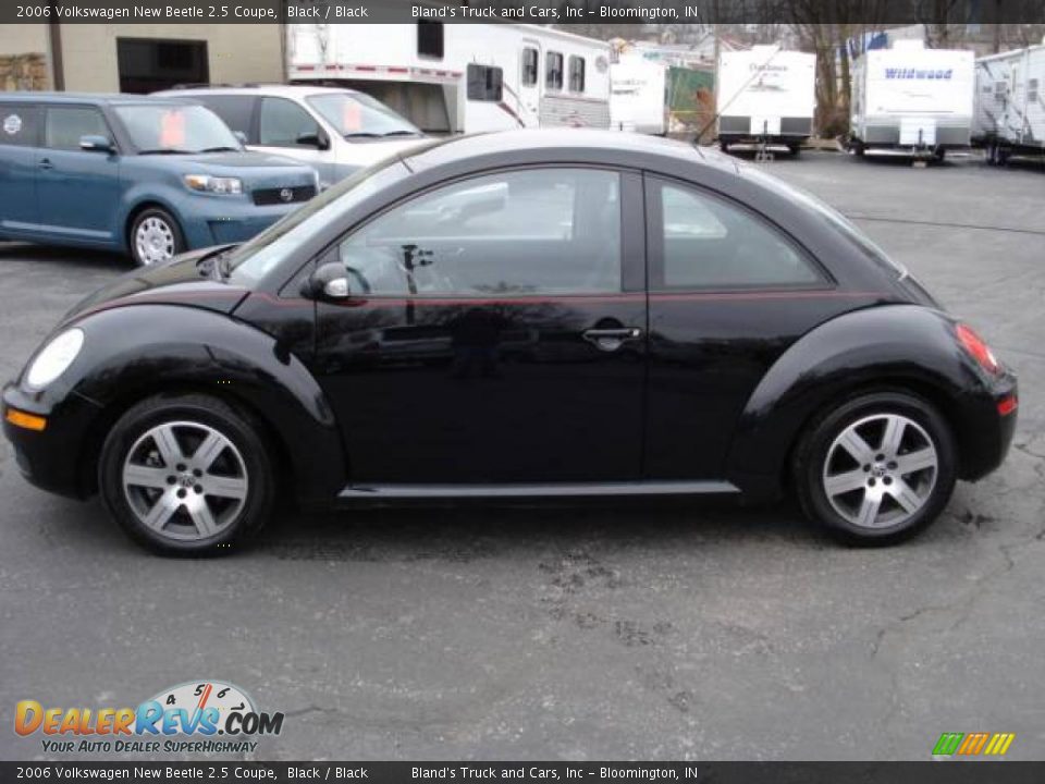 2006 Volkswagen New Beetle 2.5 Coupe Black / Black Photo #1