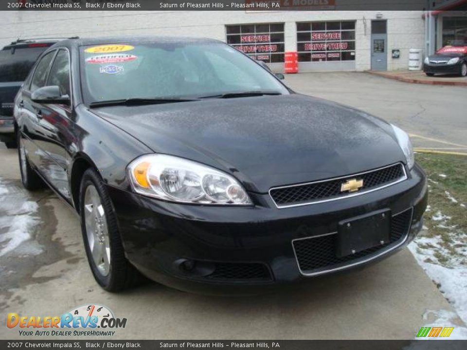 2007 Chevrolet Impala SS Black / Ebony Black Photo #4