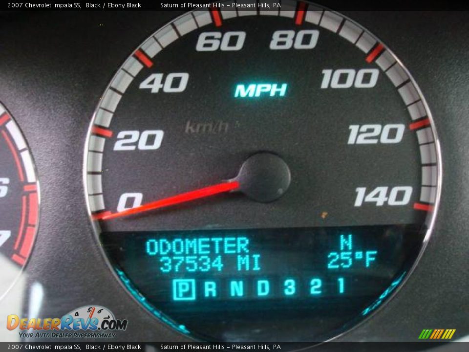 2007 Chevrolet Impala SS Black / Ebony Black Photo #15