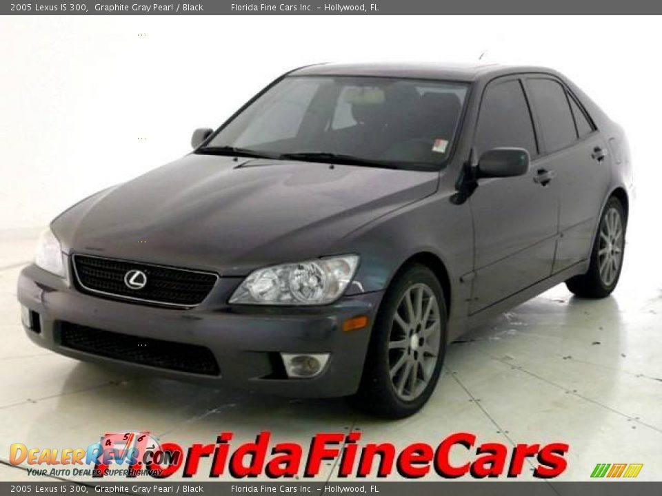 2005 Lexus IS 300 Graphite Gray Pearl / Black Photo #1