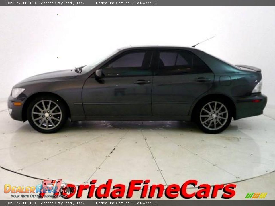 2005 Lexus IS 300 Graphite Gray Pearl / Black Photo #3