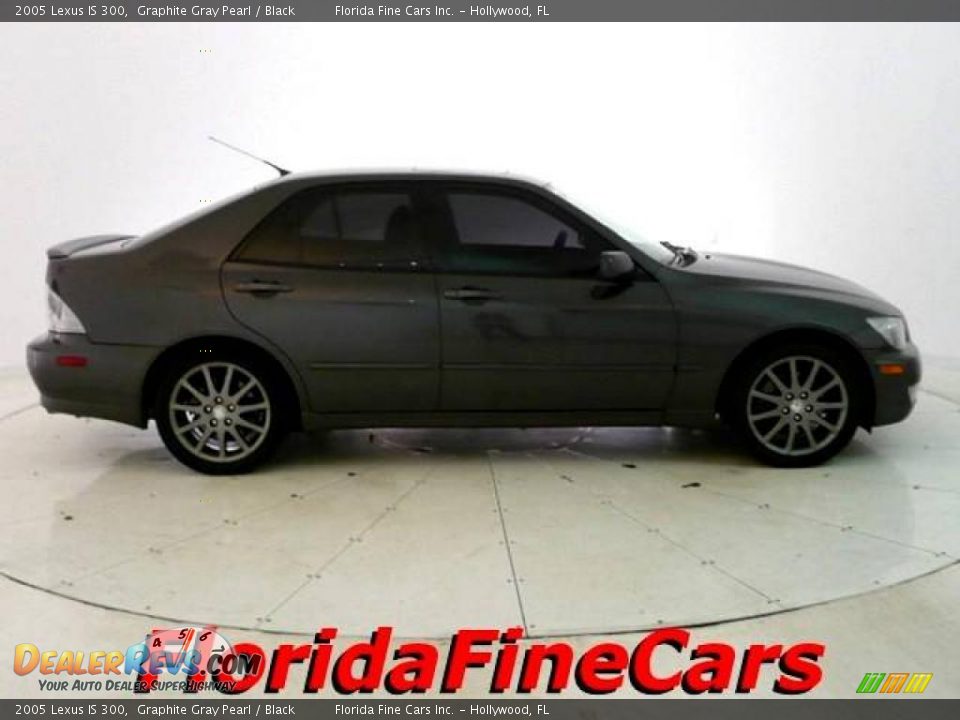 2005 Lexus IS 300 Graphite Gray Pearl / Black Photo #4