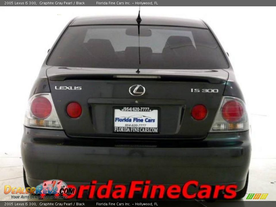 2005 Lexus IS 300 Graphite Gray Pearl / Black Photo #6