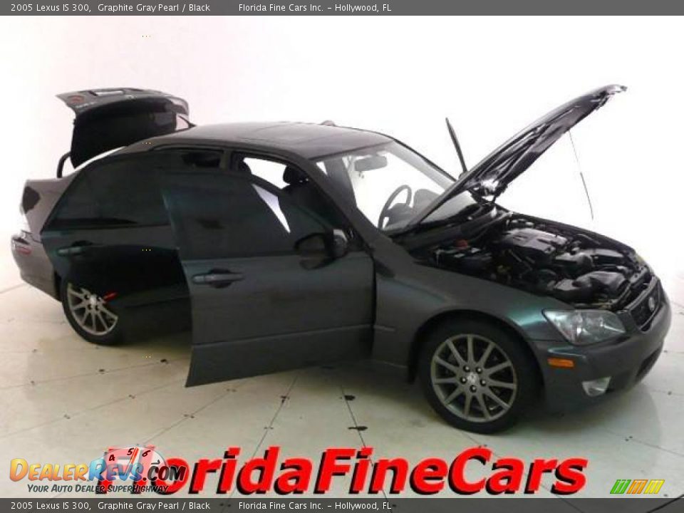2005 Lexus IS 300 Graphite Gray Pearl / Black Photo #7