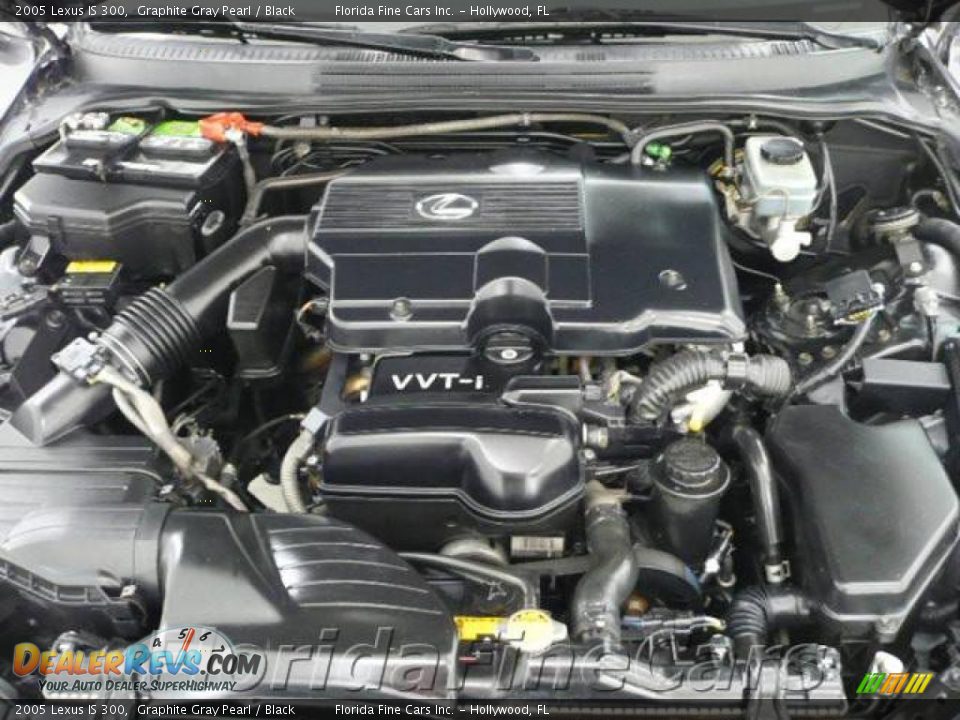 2005 Lexus IS 300 Graphite Gray Pearl / Black Photo #9