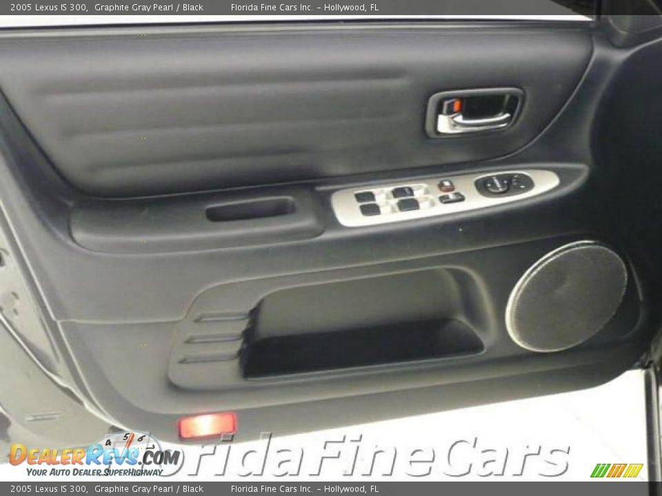 2005 Lexus IS 300 Graphite Gray Pearl / Black Photo #11