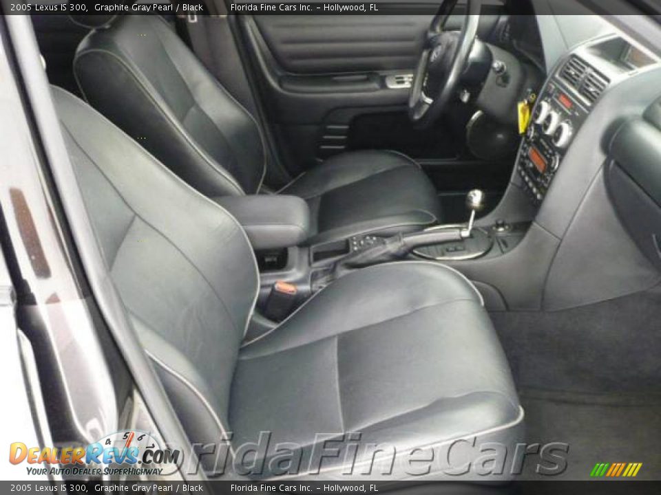 2005 Lexus IS 300 Graphite Gray Pearl / Black Photo #13