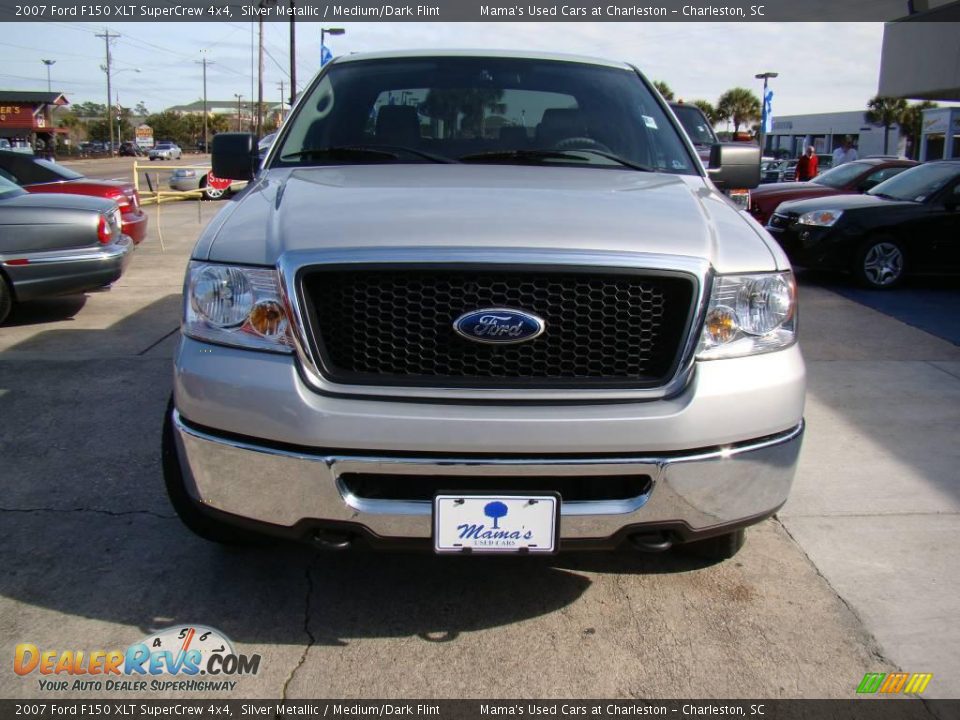 2007 Ford F150 XLT SuperCrew 4x4 Silver Metallic / Medium/Dark Flint Photo #3