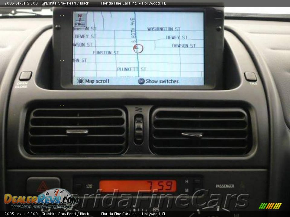 2005 Lexus IS 300 Graphite Gray Pearl / Black Photo #18