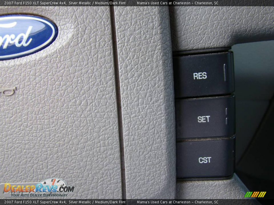 2007 Ford F150 XLT SuperCrew 4x4 Silver Metallic / Medium/Dark Flint Photo #23