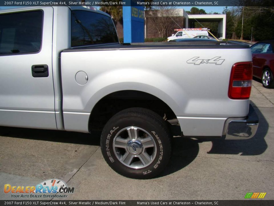 2007 Ford F150 XLT SuperCrew 4x4 Silver Metallic / Medium/Dark Flint Photo #30