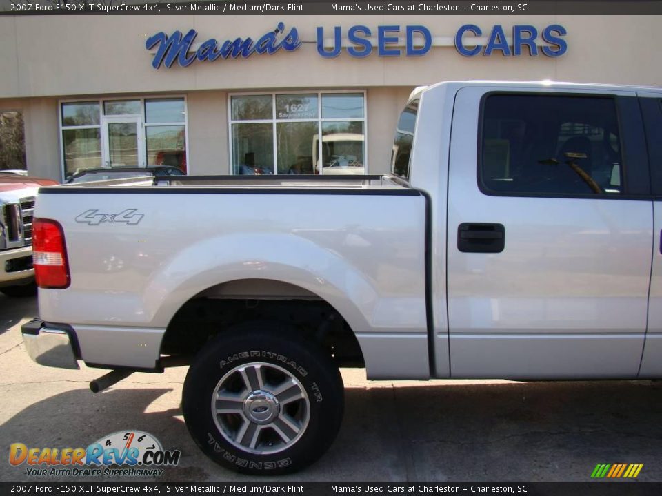 2007 Ford F150 XLT SuperCrew 4x4 Silver Metallic / Medium/Dark Flint Photo #31