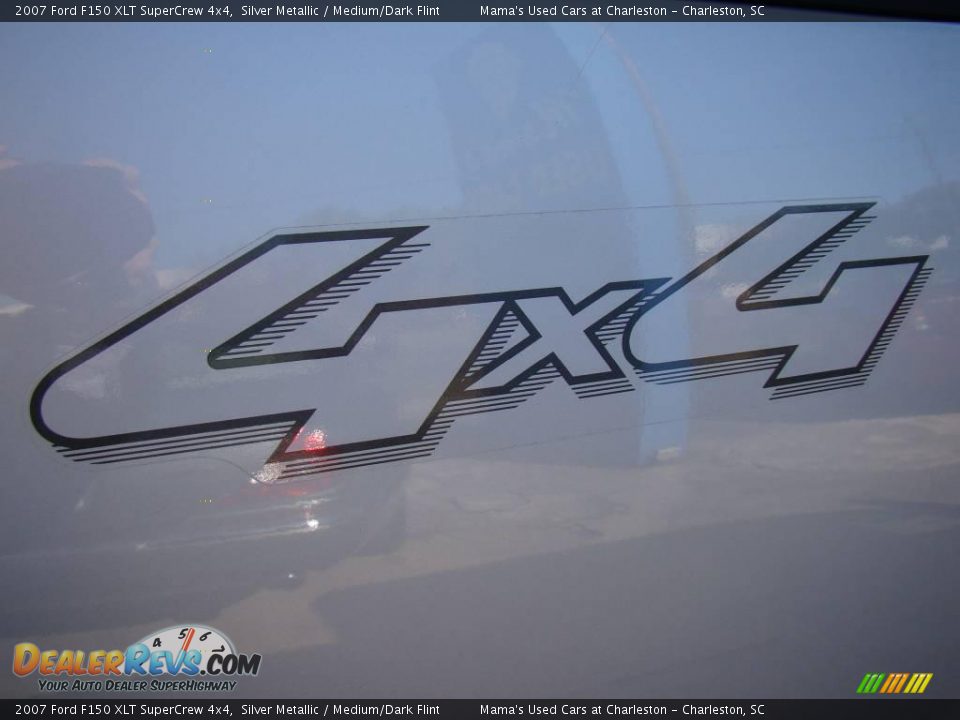 2007 Ford F150 XLT SuperCrew 4x4 Silver Metallic / Medium/Dark Flint Photo #32