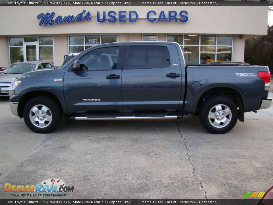 2009 Toyota Tundra SR5 CrewMax 4x4 Slate Gray Metallic / Graphite Gray Photo #1