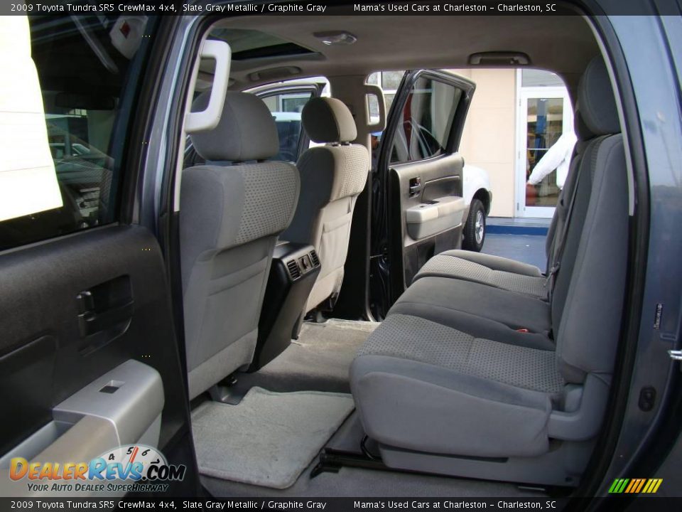 2009 Toyota Tundra SR5 CrewMax 4x4 Slate Gray Metallic / Graphite Gray Photo #9